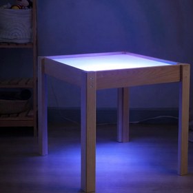 Resim LED Işıklı Aktivite Masası 
