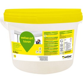 Resim WEBER Art Tavan Tavan Boyası 3.5 kg 