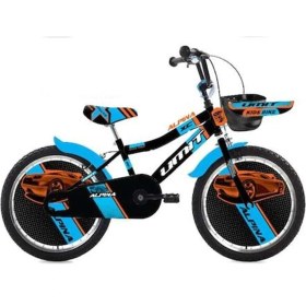Resim 2047-1 20 Alpına Bmx Erkek Bisiklet Siyah-mavi-turuncu Siyah - Mavi - Turuncu 