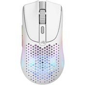 Resim Glorious Glo-Ms-Omwv2-Mw Model O 2 Mini Beyaz Kablosuz Gaming Mouse 