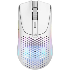 Resim Glorious Glo-Ms-Omwv2-Mw Model O 2 Mini Beyaz Kablosuz Gaming Mouse 