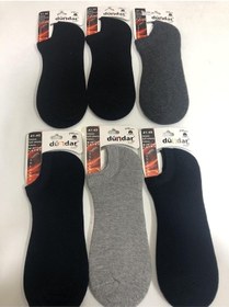 Resim Dündar Çorap Dündar Erkek Plus Havlu Sneaker Çorap - 6 Adet 001 
