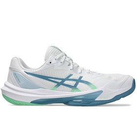 Resim Asics Sky Elite Ff 3 Erkek Voleybol Ayakkabısı 1051A080-106 Beyaz 