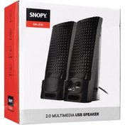Resim Snopy Sn-510 3 Watt Usb 2.0 Siyah 1+1 Speaker 5060 