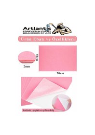 Resim Fuşya Yapışkanlı Keçe 50x70 Cm 3 Adet 2.0 Mm Kendinden Yapışkanlı Renkli Hobi Keçesi Elişi Keçe Kumaşı Anasınıfı 