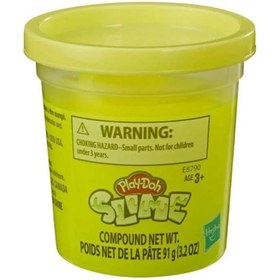 Resim Play-Doh Slime Tekli Hamur - Sarı E8790-E8801 