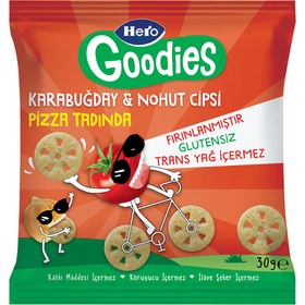 Resim HERO Goodies Pizza Tadında Karabuğday ve Nohut Cipsi 