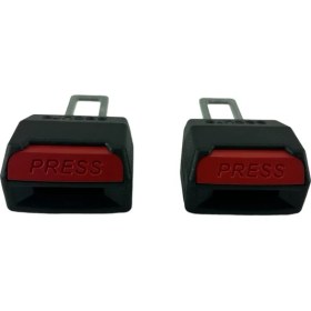 Resim Tky Yükseltme Tokası Adaptör Toka Siyah 2’ Li 