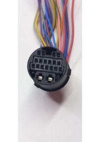 Resim Opel Astra H Için Arka Kapı Kablo Soketi -24467670 19001 