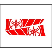 Resim Kahraman R25 Kuyruk Sticker Kırmızı 