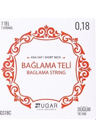 Resim Ugar Gs18c Kısa Sap Bağlama Teli 0.18 
