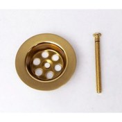 Resim Filo Altın Lavabo Sifon Süzgeci Lüx 