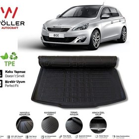 Resim Peugeot 308 Bagaj Havuzu 2014 2021 Arası 3D Wöller Ultraflex 