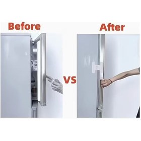 Resim Büro Ev Ofis Bebek Güvenliği İçin 4ad Buzdolabı Çekmece Dolap Kapak Çocuk Kilidi Gri 