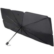 Resim Pazly Titanyum Gümüş Büyük Boy Otomobil Cam Şemsiyesi, Genişletilebilir, Katlanabilir, Güneş İçin Isı Ve Güneş Engeli, Araç 