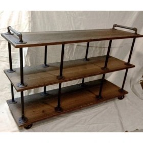 Resim Blbn Design Dekoratif Borudan Servis Arabası 