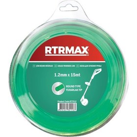 Resim Rtrmax RTY518 Tırpan Misinası Yeşil Yuvarlak 2.4 Mm*15M Diğer 