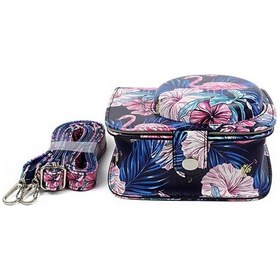 Resim Pazly Şık Pratik Mini9 Kılıfı, Flamingo/kaktüs Desenli, Pu Deri Koruma 