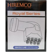 Resim Hiremco Royal Serisi Sekizli Lnb - 8 Çıkışlı Lnb 4k Ve Hd Uyumlu 