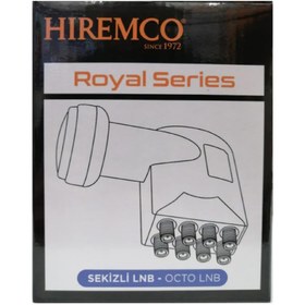 Resim Hiremco Royal Serisi Sekizli Lnb - 8 Çıkışlı Lnb 4k Ve Hd Uyumlu 