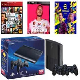 Resim Sony Playstation 3 Super Slim 500 GB İkinci El + 2 Joistick + Oyun 