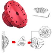 Resim Thrustmaster Txt300 T500ts Oyun Direksiyon Bağlantı Adaptörü Uyumlu Kırmızı 