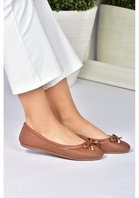 Resim Fox Shoes Taba Günlük Kadın Babet M250012009 Taba 
