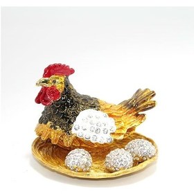 Resim Taşlı Yumurtalı Tekli Tavuk 