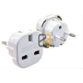 Resim Ingiliz Fişi Türk Fişine Çevirici Adaptör Fişi 