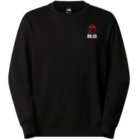 Resim The North Face U Mnt Annıversary Relaxed Crew Swetşört Nf0a8dn6jk31 Siyah 