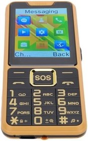 Resim Generic Yaşlılar Cep Telefonu, 4G Yaşlılar Günlük Kullanım İçin Singli Telefon (GOLD) 