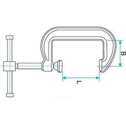 Resim Kanca Kazancı Dövme Çelik İşkence 25 cm 