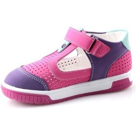 Resim ARZEN 4014 Önü Kapalı Kız Çocuk Bebe Sandalet Ayakkabı 