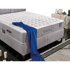 Resim İmaj Coolness Yatak Çift Kişilik 200x200 Cm (BAŞLIK VE BAZA FİYATA DAHİL DEĞİLDİR) 