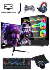 Resim IZOLY NextGen B-X i5-13400F 32GB 1TB M.2 NVMe RTX 4060 8GB 27" 200HZ 240mm Oyuncu Masaüstü Bilgisayarı 