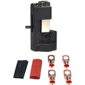 Resim Araba Kablo Çekiç Crimper Çekiç Lug Crimper Aracı Pense İle T2 Bakır 8 X 5/16 Ağır Hizmet Tipi Soğuk Preslenmiş Tel Terminalleri 