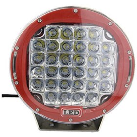 Resim Kgn 110 Watt 10-30v 23 Cm Iş Makinası Jcb Çalışma Lambası Yuvarlak Led Projektör Outdoor Off-road 