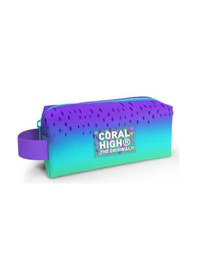 Resim Coral High Kids Mor Lila Renk Geçişli Kalem Çantası 22077 