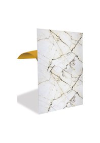 Resim Tink Kendinden Yapışkanlı Sarı Çizgili Desenli Pvc Panel 41x62 Cm 