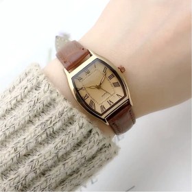 Resim Toz Vintage Kahverengi Baldora Vintage Retro Saat 