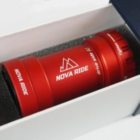 Resim Nova Ride PF30 Shimano 24mm Kırmızı Bisiklet Orta Göbek 