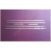 Resim Woc Chrome Citroen C5 Krom Cam Çıtası 2001-2007 6 Parça Paslanmaz 