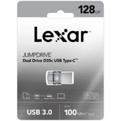 Resim Lexar 128gb Usb 3.0 Jumpdrive Type-C Flash Bellek YENİ MODEL // USB 3.0 // ŞIK TASARIM // ADINIZA FATURALI