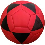 Resim Avessa 3 Astar Futbol Topu No.5 Kırmızı Siyah Desenli Footbal-900 