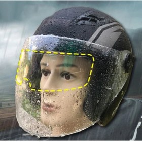 Resim Bundeba Kask İçin Yağmur Kaydırıcı Film 