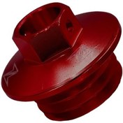 Resim Hightower Kırmızı Universal Motosiklet Motor Yağı Filler Kapağı Dayanıklı Metal Honda Kawasaki Yamaha 