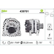 Resim VALEO 439701 Alternator 12 V 150A Citroen Berlingo. C3 . C4 . Ds3 - Peugeot 3008. Partner 1.6 Hdi (WC674429) 