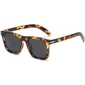 Resim Erkekler İçin Mavi Işık Karşıtı Güneş Gözlüğü Vintage RetroKare Erkek Güneş Gözlükleri 