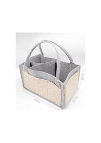 Resim Babyjem 772 Somon Keçe Anne Bebek Bakım Çantası Çiçek 