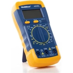 Resim A830L Dijital Multimetre Avometre Ölçü Aleti 